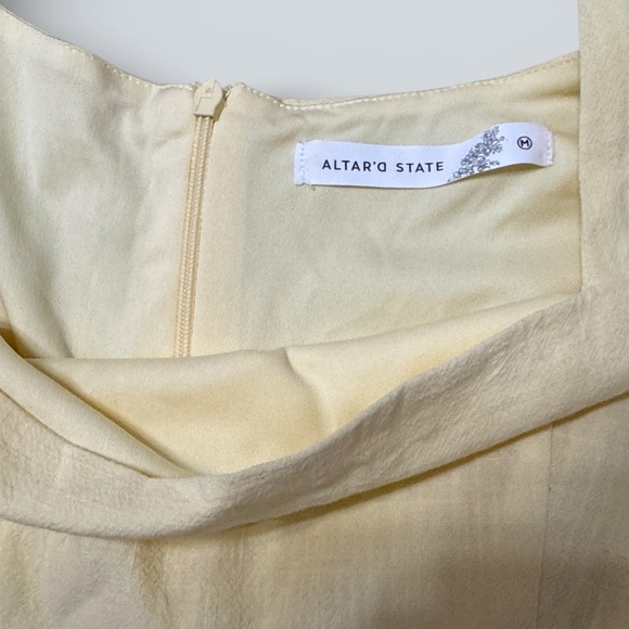 Altar’d State Elora Ruffle Fit & Flare Mini Dress
Yellow - Picture 3 of 7